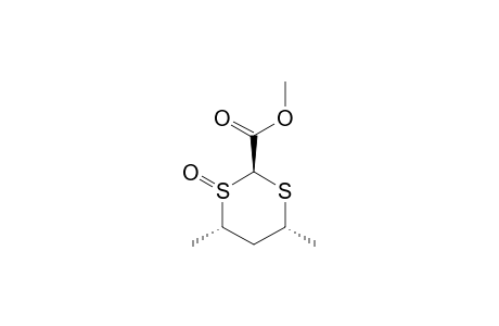 METHYL-4,6-DIMETHYL-1,3-DITHIANE-1-OXIDE-2-ALPHA-CARBOXYLATE