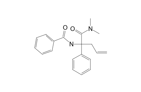 N-[1-(N,N-DIMETHYLCARBAMOYL)-1-PHENYLBUT-3-ENYL]-BENZAMIDE