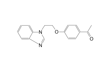1-(4-[2-(1H-Benzimidazol-1-yl)ethoxy]phenyl)ethanone