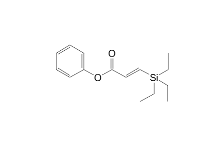 (E)-phenyl 3-(triethylsilyl)acrylate