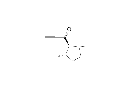 1-[(1R,5S)-2,2,5-trimethylcyclopentyl]-2-propyn-1-one