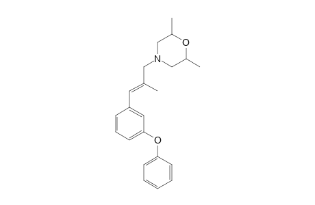 Morpholine, 2,6-dimethyl-4-[2-methyl-3-(3-phenoxyphenyl)-2-propenyl]-