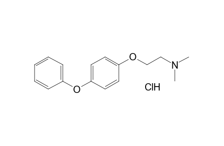 N,N-DIMETHYL-2-(p-PHENOXYPHENOXY)ETHYLAMINE, HYDROCHLORIDE