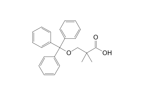 2,2-Dimethyl-3-(triphenylmethyl)oxy-propanoic acid