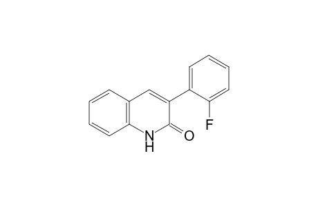 3-(2-Fluorophenyl)quinolin-2(1H)-one