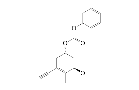 (3S,5R)-1-ETHYNYL-3-HYDROXY-2-METHYL-5-(PHENOXYCARBONYL)-1-CYCLOHEXENE