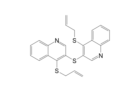 4-(allylthio)-3-[[4-(allylthio)-3-quinolyl]thio]quinoline