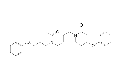 Acetamide, N,N'-tetramethylenebis[N-(3-phenoxypropyl)-