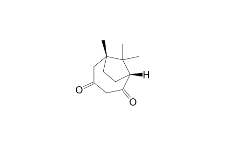 (1R,6R)-6,9,9-trimethylbicyclo[4.2.1]nonane-2,4-dione