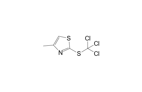 2-Trichloromethylsulfanyl-4-methylthiazole