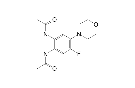 4-Fluoro-5-(4-morpholinyl)-1,2-benzenediamine, 2ac derivative