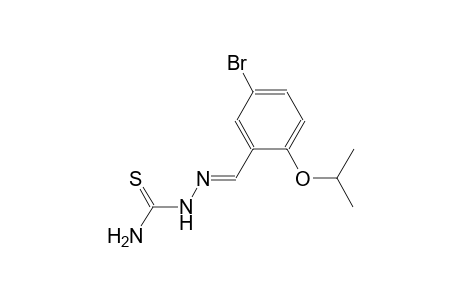 5-bromo-2-isopropoxybenzaldehyde thiosemicarbazone