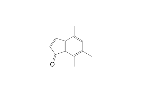 1H-Inden-1-one, 4,6,7-trimethyl-