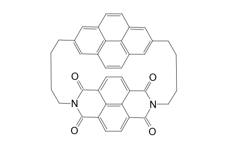 N,N'-1,8 : 4,5-Naphthalene(tetracarboxodiimido)-[4]pyrenophane