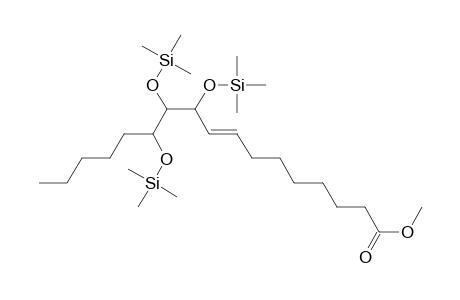 Methyl 10,11,12-tri(trimethylsiloxy)heptadecan-8(E)-enoate