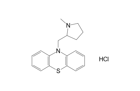 10-[(1-methyl-2-pyrrolidinyl)methyl]phenothiazine, monohydrochloride