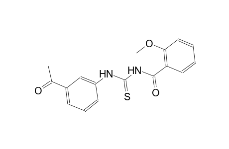 N-(3-acetylphenyl)-N'-(2-methoxybenzoyl)thiourea
