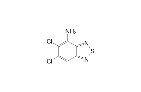 4-amino-5,6-dichlorobenzo[c]-1,2,5-thiadiazole