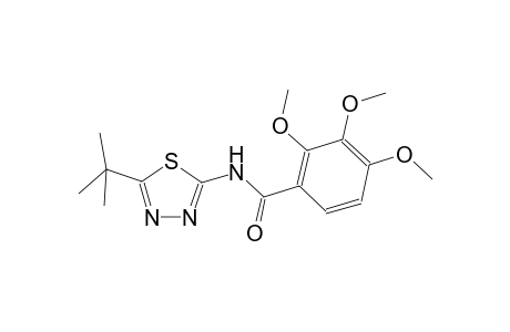 benzamide, N-[5-(1,1-dimethylethyl)-1,3,4-thiadiazol-2-yl]-2,3,4-trimethoxy-