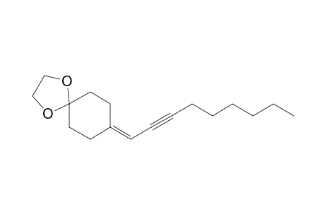 8-(Non-2-ynylidene)-1,4-dioxaspiro[4.5]decane