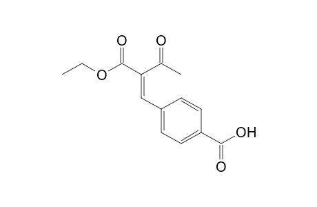 4-[2-(Ethoxycarbonyl)-3-oxobut-1-en-1-yl]benzoic acid