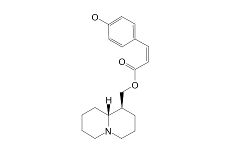 (+)-(CIS-4'-HYDROXYCINNAMOYL)-EPILUPININE