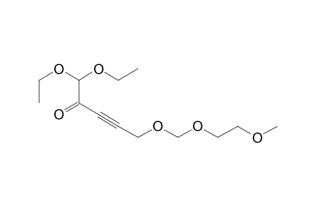 5-[(2-Methoxyethoxy)methoxy]-1,1-diethoxypent-3-yn-2-one