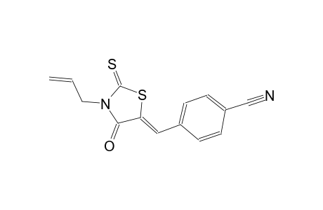 4-[(Z)-(3-allyl-4-oxo-2-thioxo-1,3-thiazolidin-5-ylidene)methyl]benzonitrile