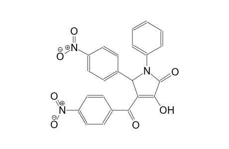 2H-pyrrol-2-one, 1,5-dihydro-3-hydroxy-4-(4-nitrobenzoyl)-5-(4-nitrophenyl)-1-phenyl-