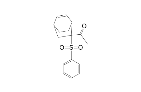 exo-5-Acetyl-5-(benzenesulfonyl)bicyclo[2.2.2]oct-2-ene
