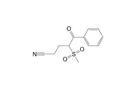 4-Methylsulfonyl-4-benzoyl-butyronitrile