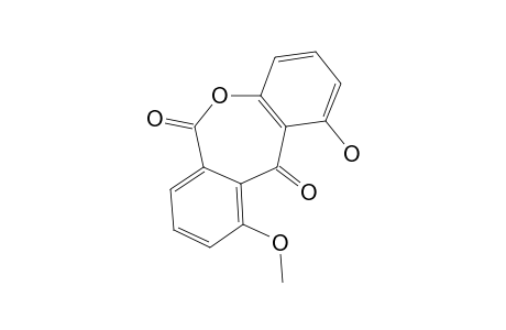 1-HYDROXY-10-METHOXY-DIBENZ-[B,E]-OXEPIN-6,11-DIONE