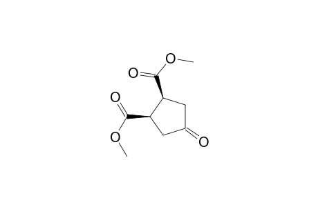 1,2-Cyclopentanedicarboxylic acid, 4-oxo-, dimethyl ester, cis-