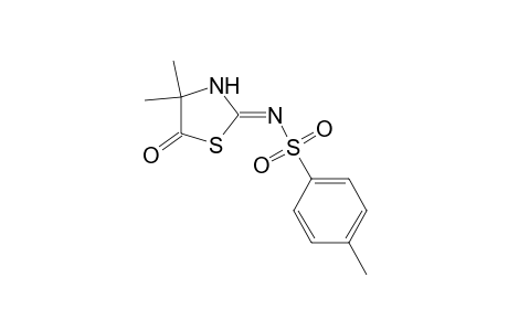 Benzenesulfonamide, N-(4,5-dihydro-4,4-dimethyl-5-oxo-2-thiazolyl)-4-methyl-