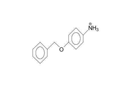 4-Benzyloxy-anilinium cation