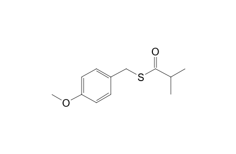 4-Methoxybenzyl mercaptan, S-(2-methylpropionyl)-