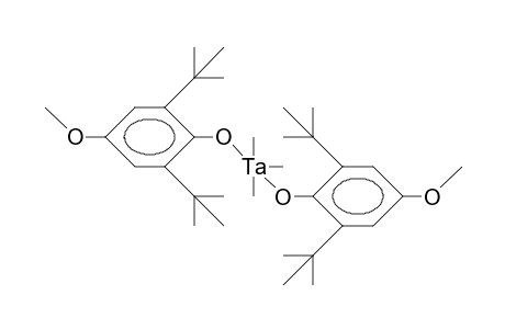 Bis(2,6-di-tert-butyl-4-methoxy-phenyl)-trimethyl tantalum