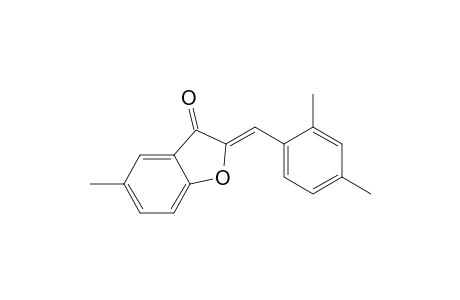 3(2H)-Benzofuranone, 2-[(2,4-dimethylphenyl)methylene]-5-methyl-