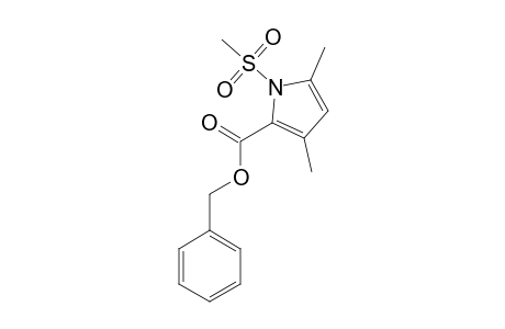 BENZYL-1-METHANESULFONYL-3,5-DIMETHYLPYRROLE-2-CARBOXYLATE