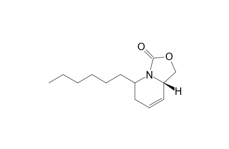 (8aS)-5-Hexyl-1,5,6,8a-tetrahydro-3H-oxazolo[3,4-a]pyridin-3-one