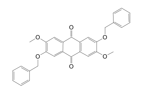 2,6-Dibenzyloxy-3,7-dimethoxyanthracene-9(H),10(10H)-dione