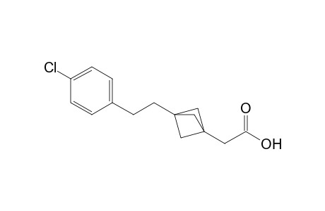 Bicyclo[1.1.1]pentane-1-acetic acid, 3-[2-(4-chlorophenyl)ethyl]-