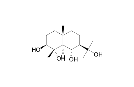 1,2,8-Naphthalenetriol, decahydro-7-(1-hydroxy-1-methylethyl)-1,4a-dimethyl-, [1S-(1.alpha.,2.beta.,4a.beta.,7.beta.,8.alpha.,8a.alpha.)]-