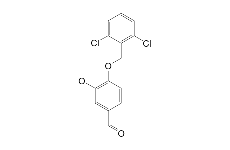 4-(2,6-DICHLOROBENZYLOXY)-3-HYDROXYBENZALDEHYDE