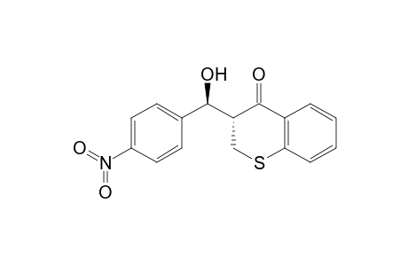 (3R)-3-[(S)-(4-nitrophenyl)-oxidanyl-methyl]-2,3-dihydrothiochromen-4-one