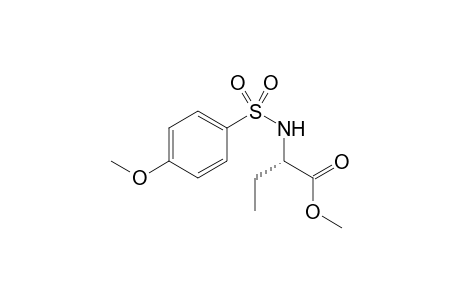 Methyl 2-[(S)-N-(4-methoxyphenylsulfonyl)]aminobutanoate