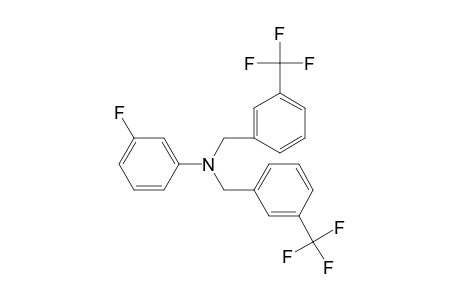 3-Fluoro-N,N-bis([3-(trifluoromethyl)phenyl]methyl)aniline