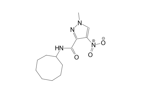 N-cyclooctyl-1-methyl-4-nitro-1H-pyrazole-3-carboxamide