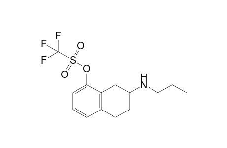 (+-)-8-[[(Trifluoromethyl)sulfonyl]oxy]-2-(n-propylamino)tetralin