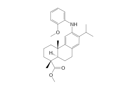 Methyl 12-(2-Methoxyphenyl)aminodehydroabietate